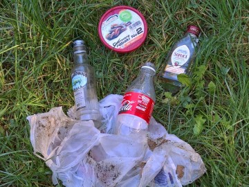 Śmieciowy zestaw wędkarza, <p>Autor zdjęcia: J.Sadzewicz</p>